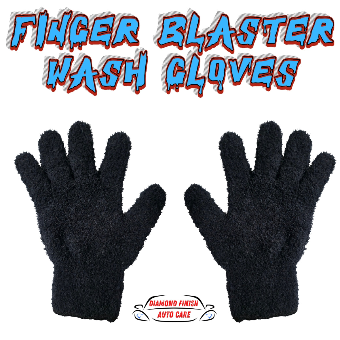Finger Blaster Wash Gloves