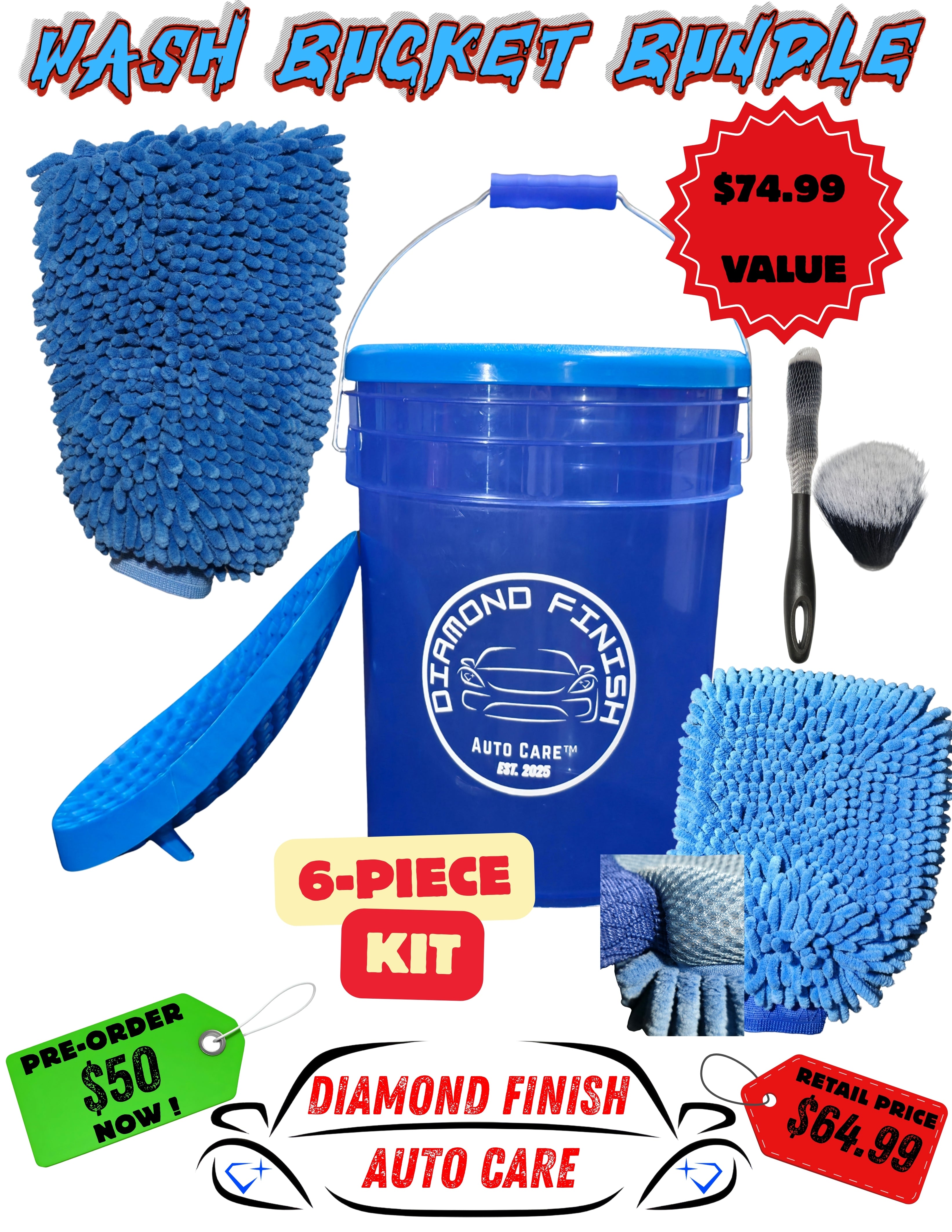 Exterior Wash Bucket Bundle