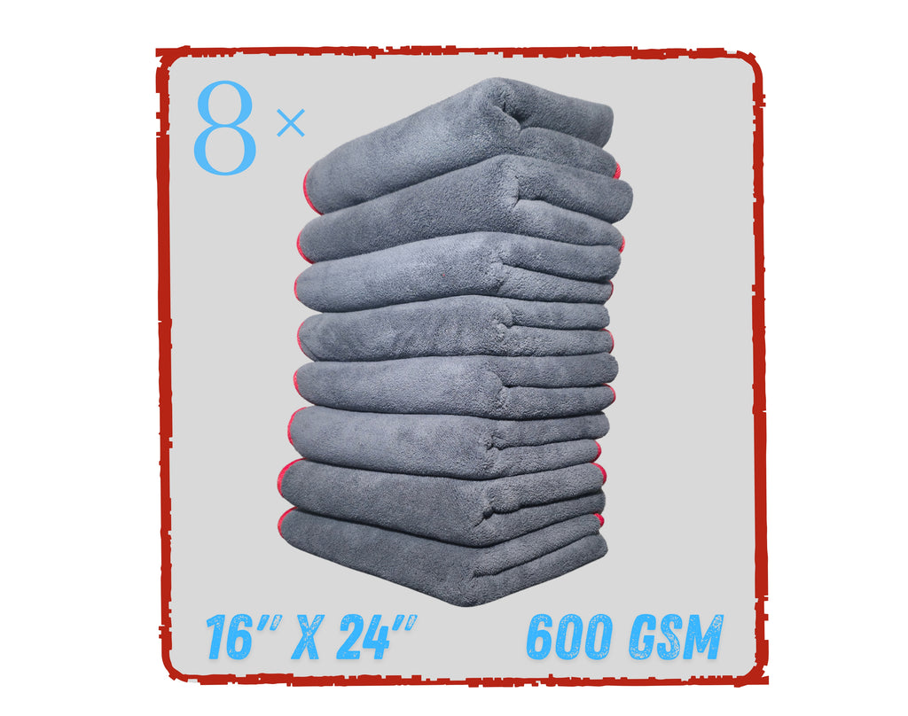 16" X 24" DENSE UTILITY MICROFIBER - 8 PACK